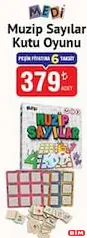 MEDİ MUZİP SAYILAR KUTU OYUNU